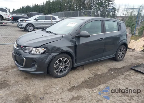 2017 Chevrolet Sonic Lt Auto z USA, uszkodzony, nr VIN 1G1JD6SG3H4178259